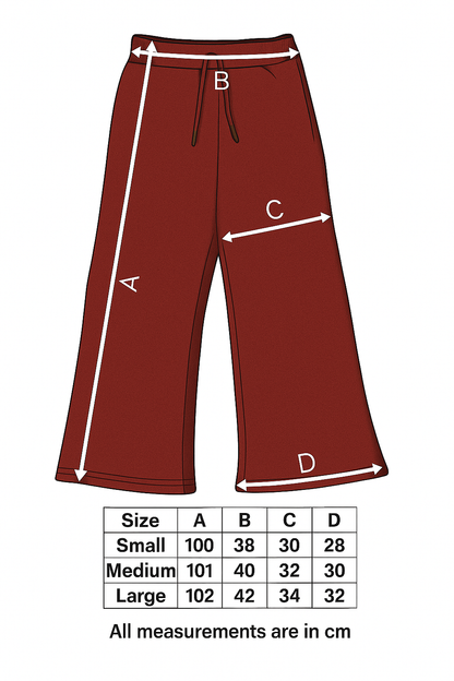 Teddie's Wide-Leg Sweatpants